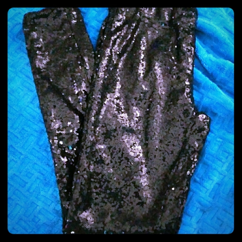 Sequin leggings